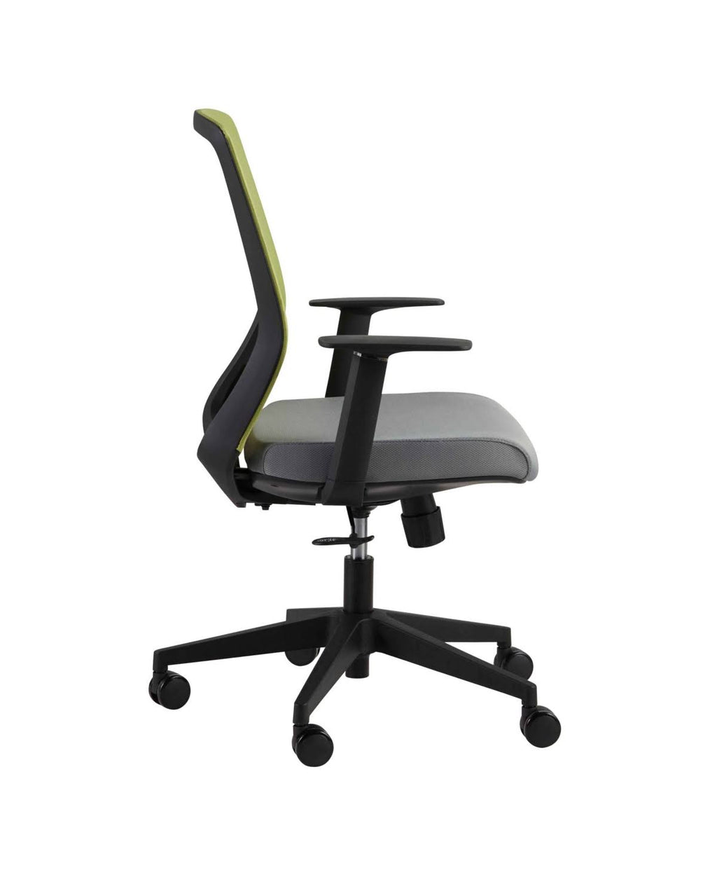 Orange Office Chair with Adjustable Arms P206455