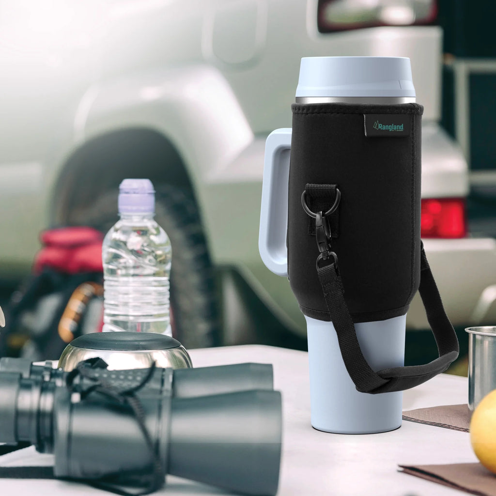40 oz Insulated Tumbler with Handle and Carrier Bag R572