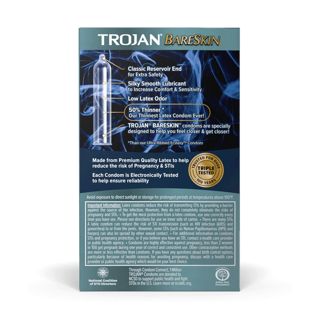 BareSkin Lubricated Latex Condom Z751