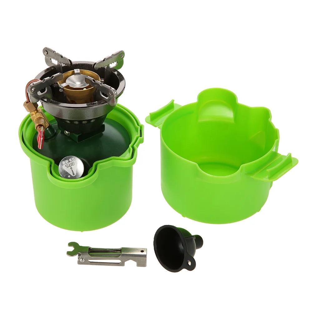 Portable Gasoline-burning Camping Furnace Cooker H902