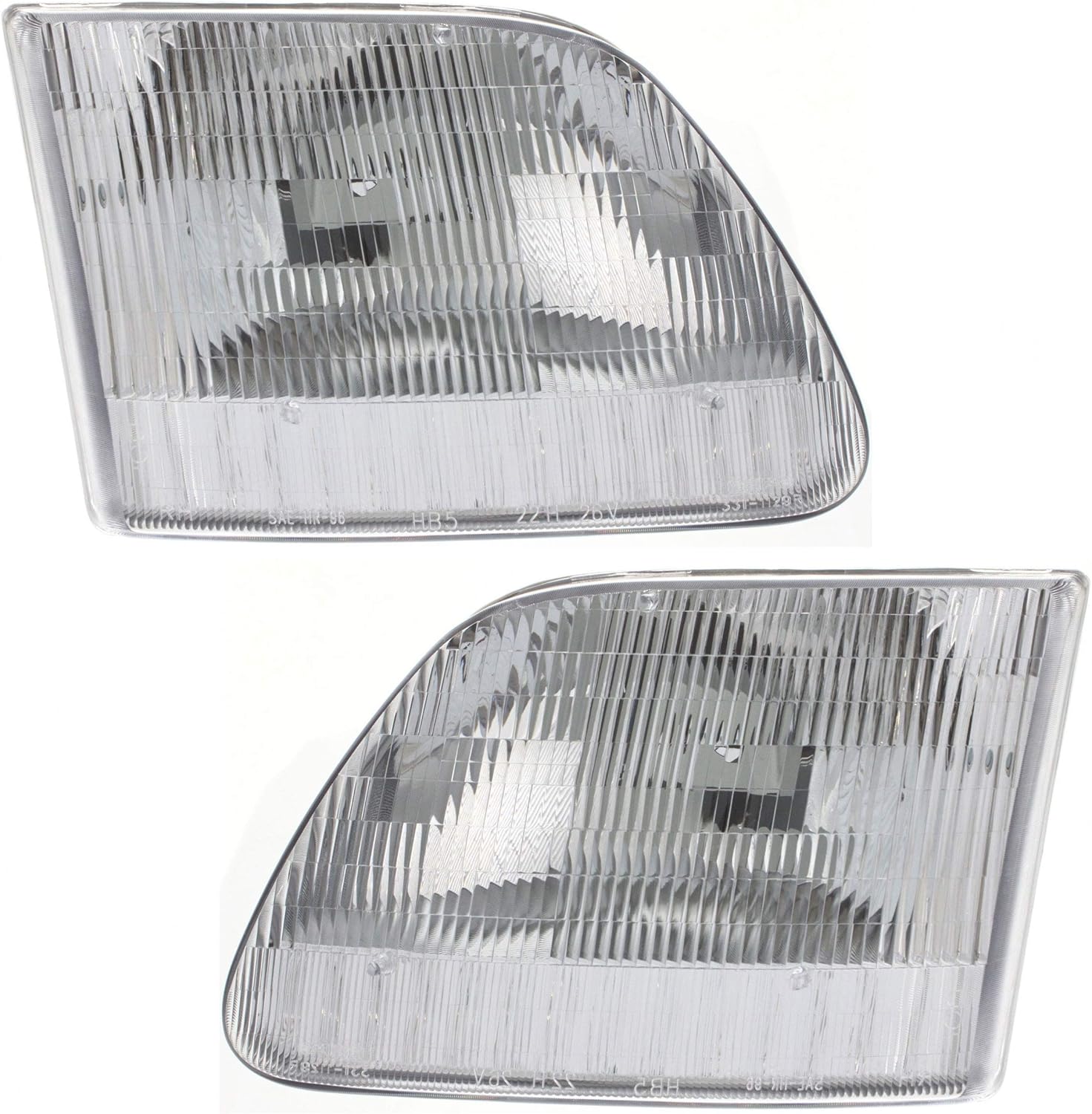 Headlight Set Pack of 2 Halogen L521737