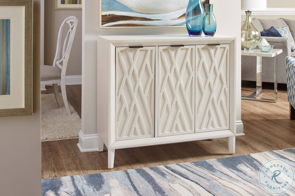 Antique White Accent Console O2730