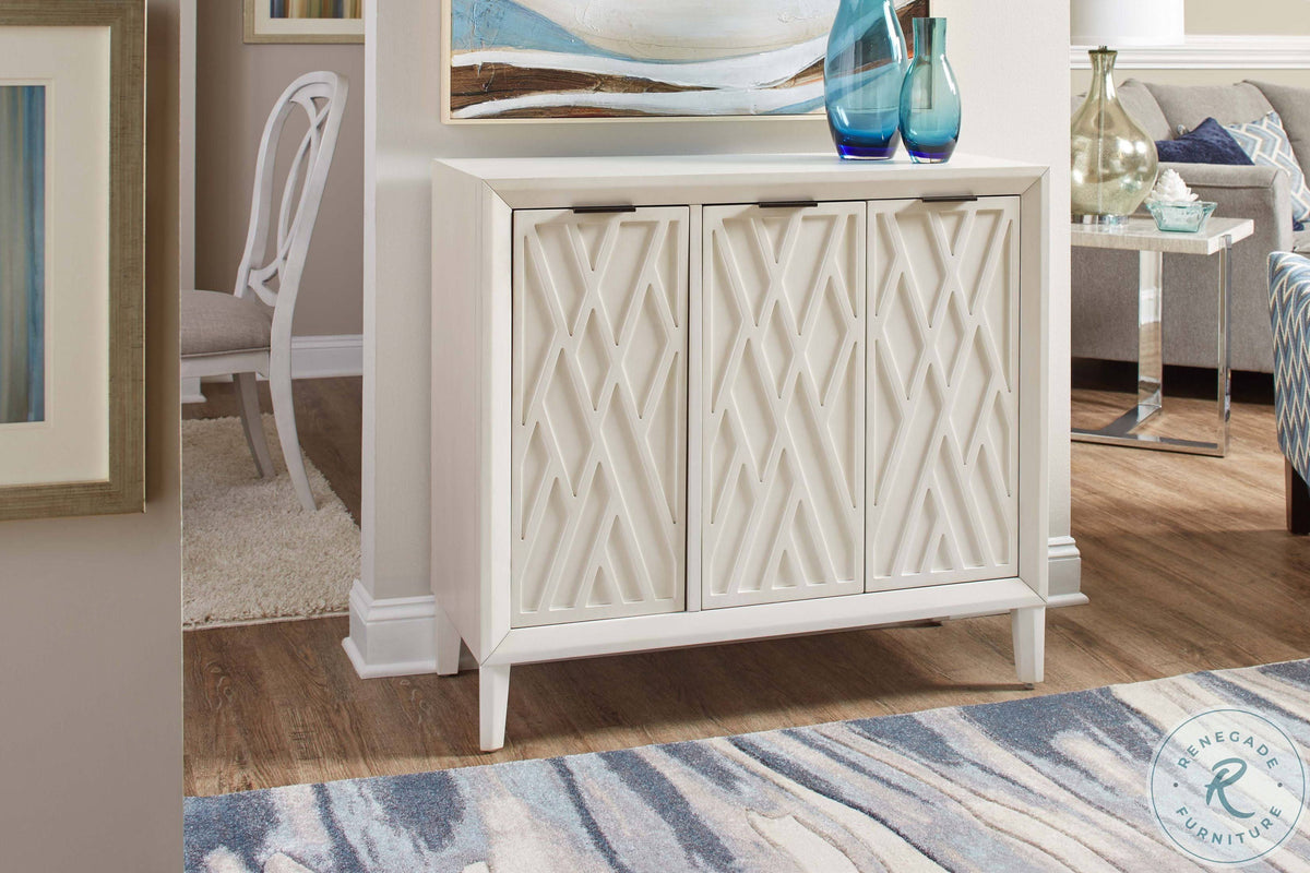 Antique White Accent Console O2730