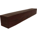 Natural Pecan Faux Wood Fireplace Mantel H7636