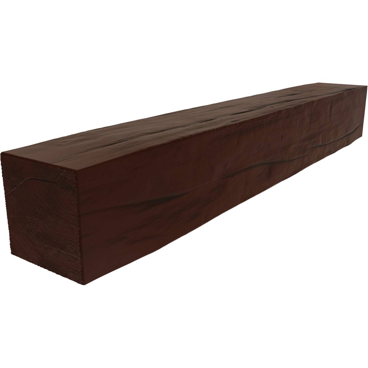 Natural Pecan Faux Wood Fireplace Mantel H7636