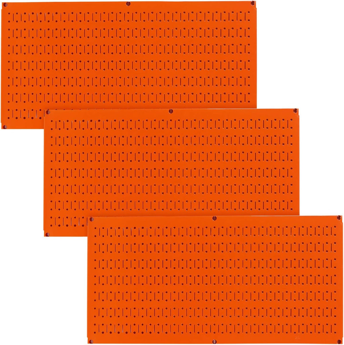 3 Pack Black Metal Pegboards Y788