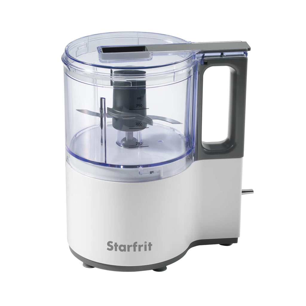 4-Cup 3-Speed Oscillating Food Processor, White J671