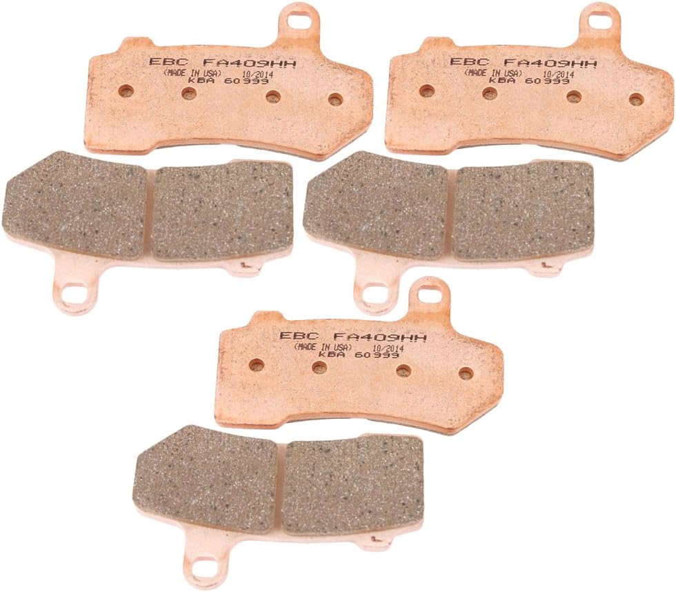 Complete Double-H Sintered Brake Pad Change Kit E589