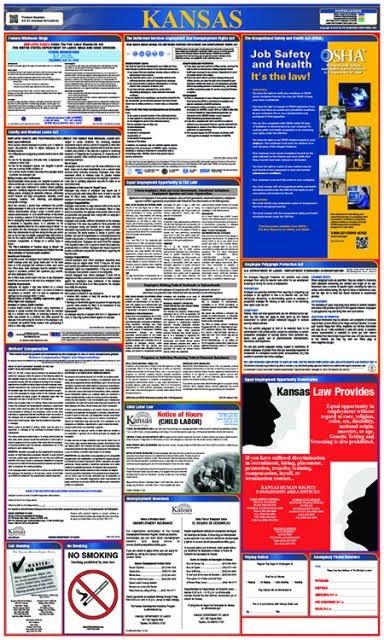 Kansas Federal Labor Law Poster B835