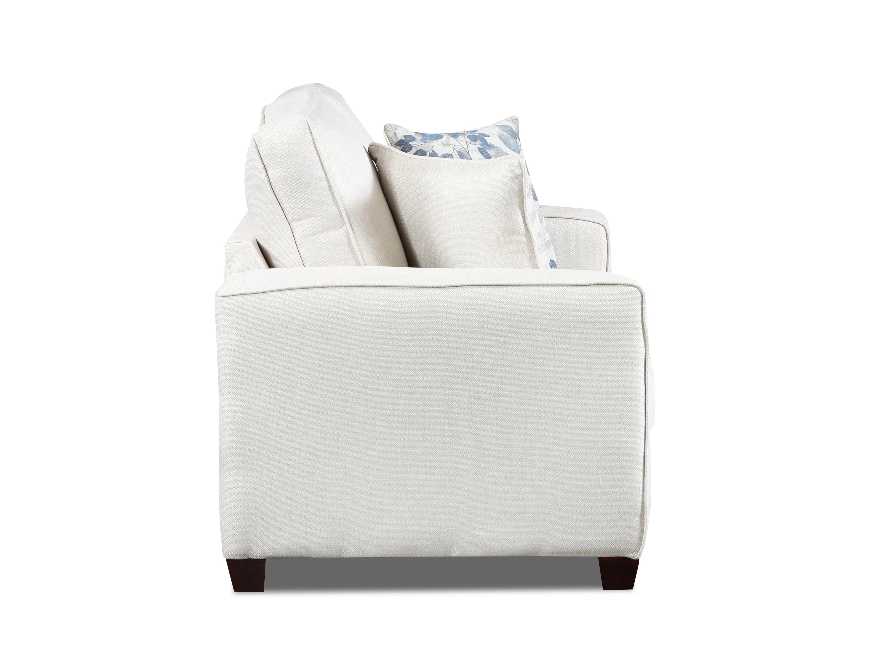 Mist Sofa with Two Throw Pillows R812
