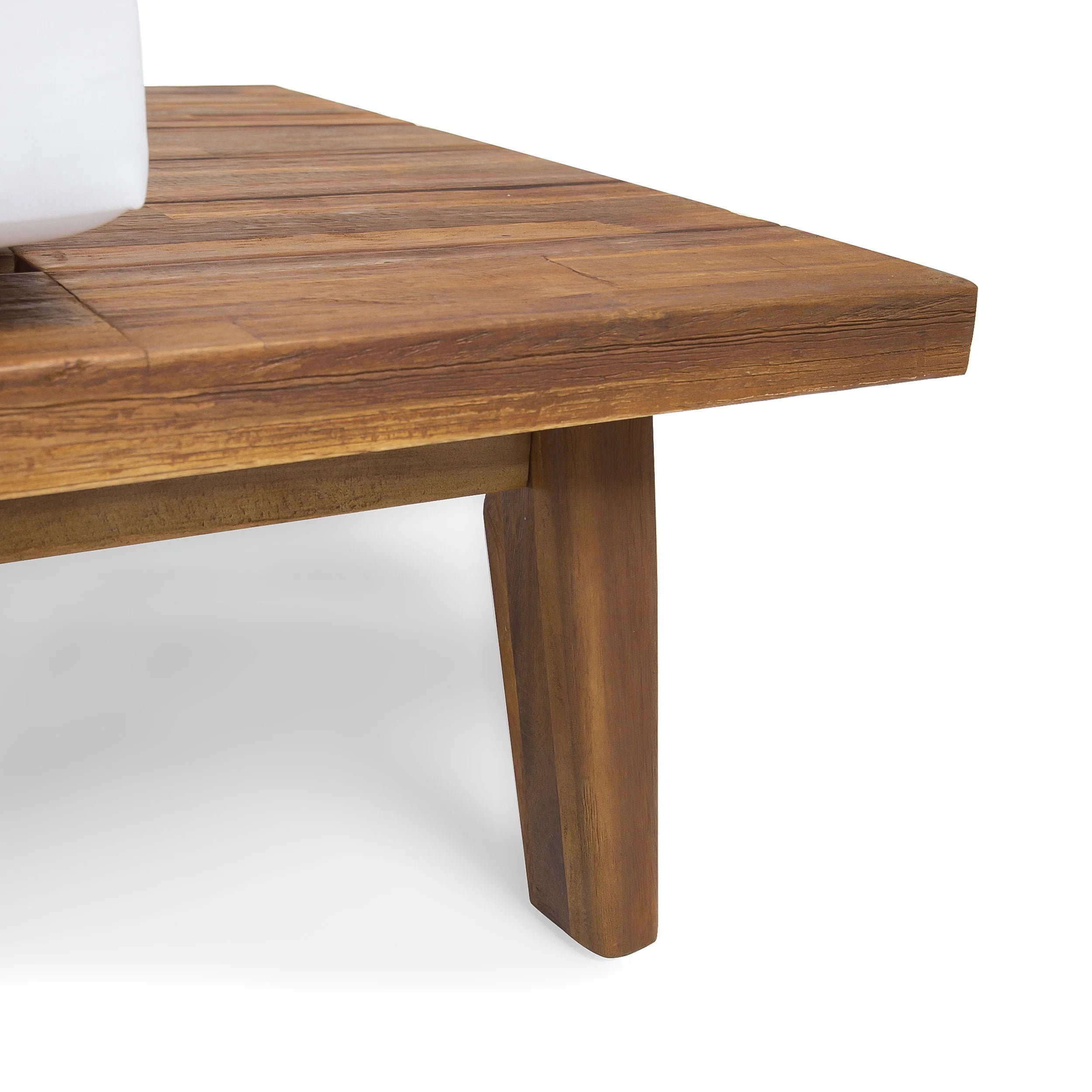 Acacia Wood Right Sided Sofa X8753