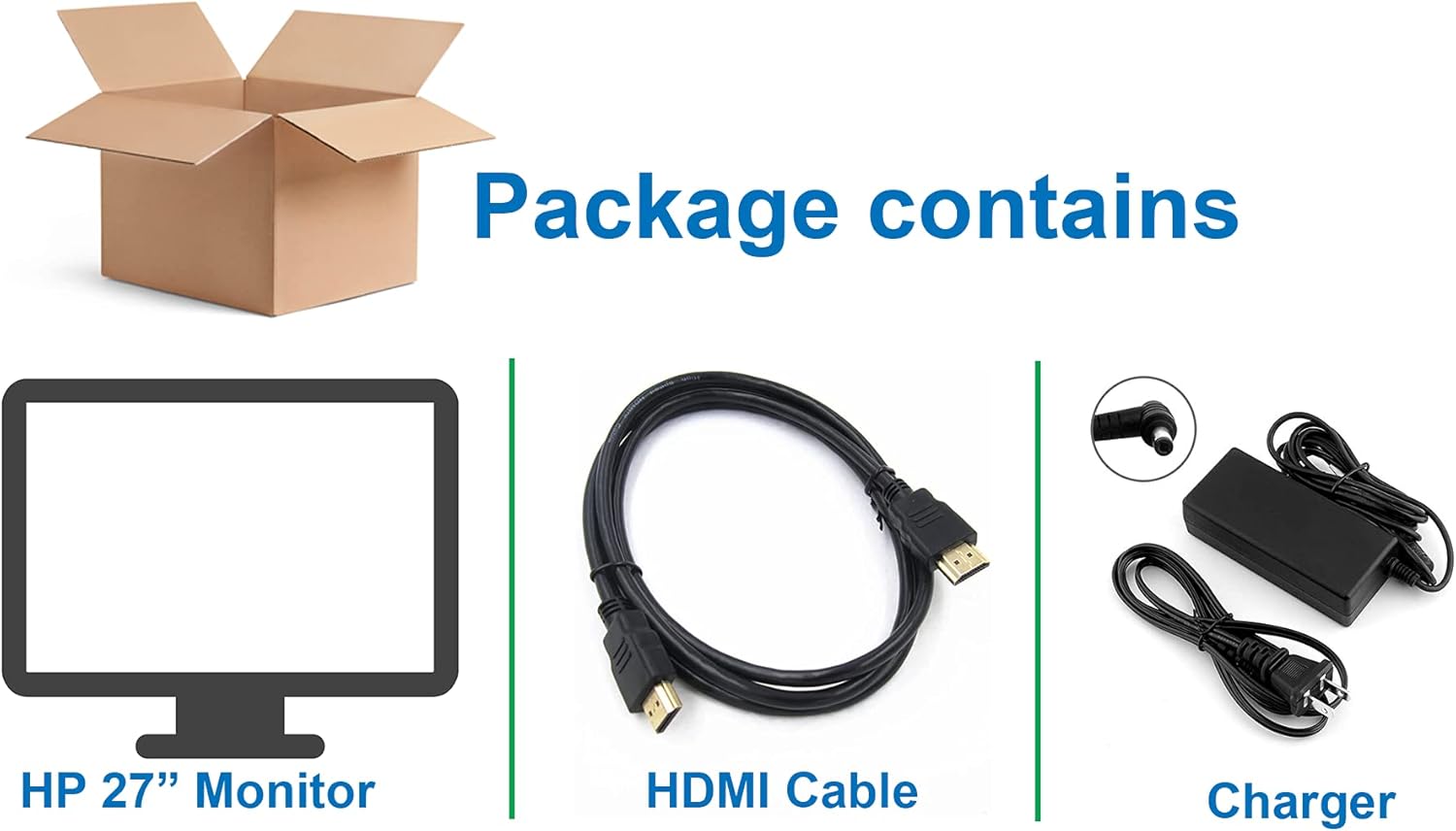27 Inch 4K UHD Monitor, HDMI & Display Port, 5 ms Gray to Gray, Black T435490