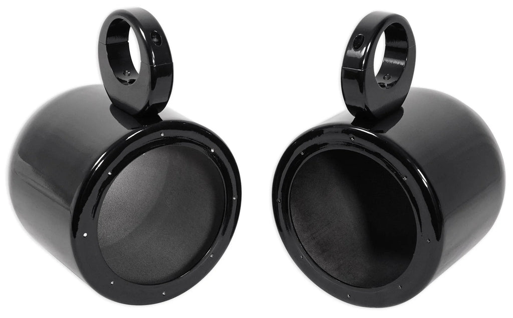 Black 6.5" Marine Boat Wakeboard Tower Speakers U852779