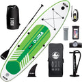 Inflatable Stand Up Paddle Board with Adjustable Paddle, Pump, Travel Backpack W3706