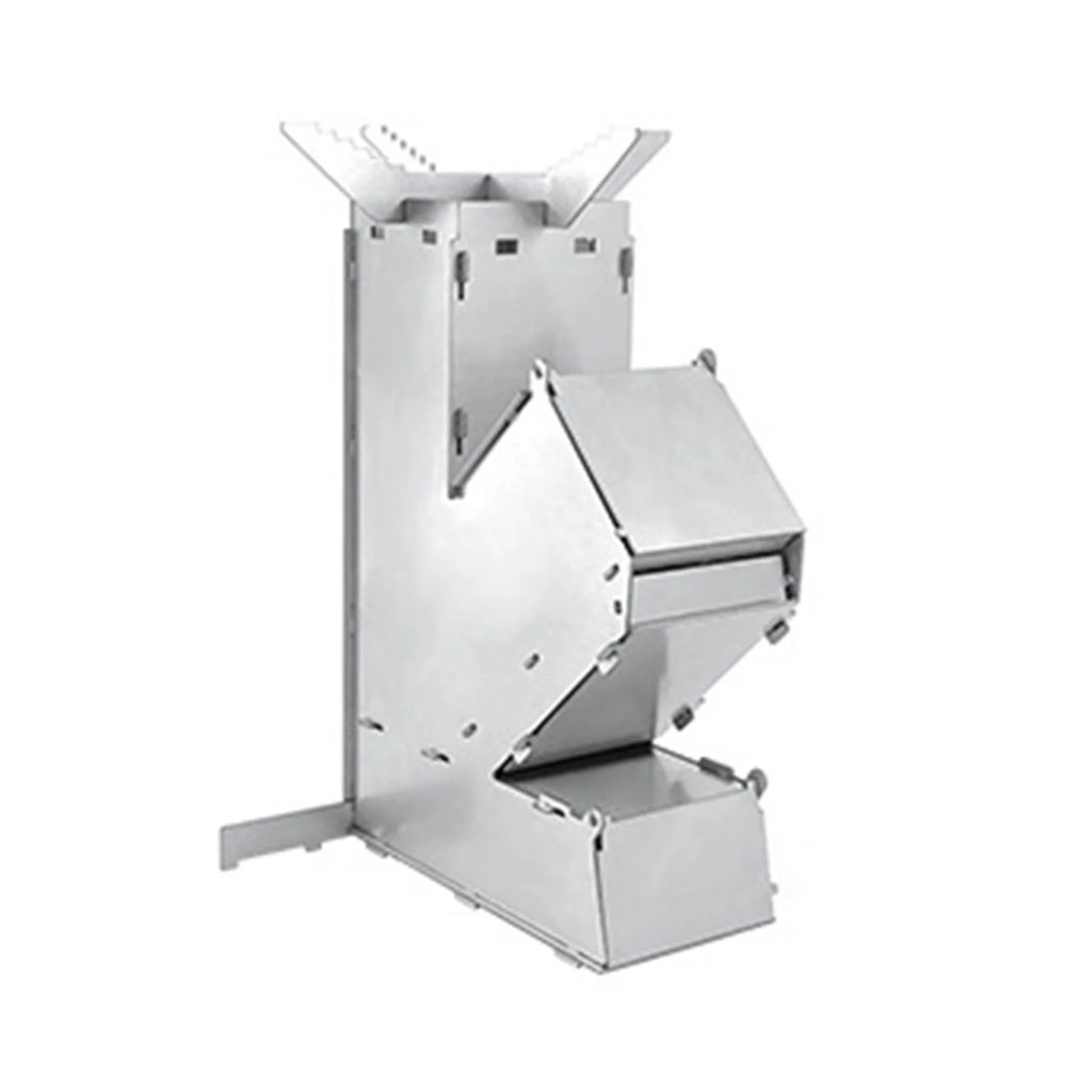 Portable Stainless Steel Rocket Camp Stove L642025