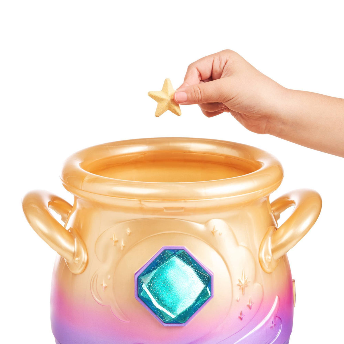 Blue Interactive Plush Toy Magical Misting Cauldron F520591