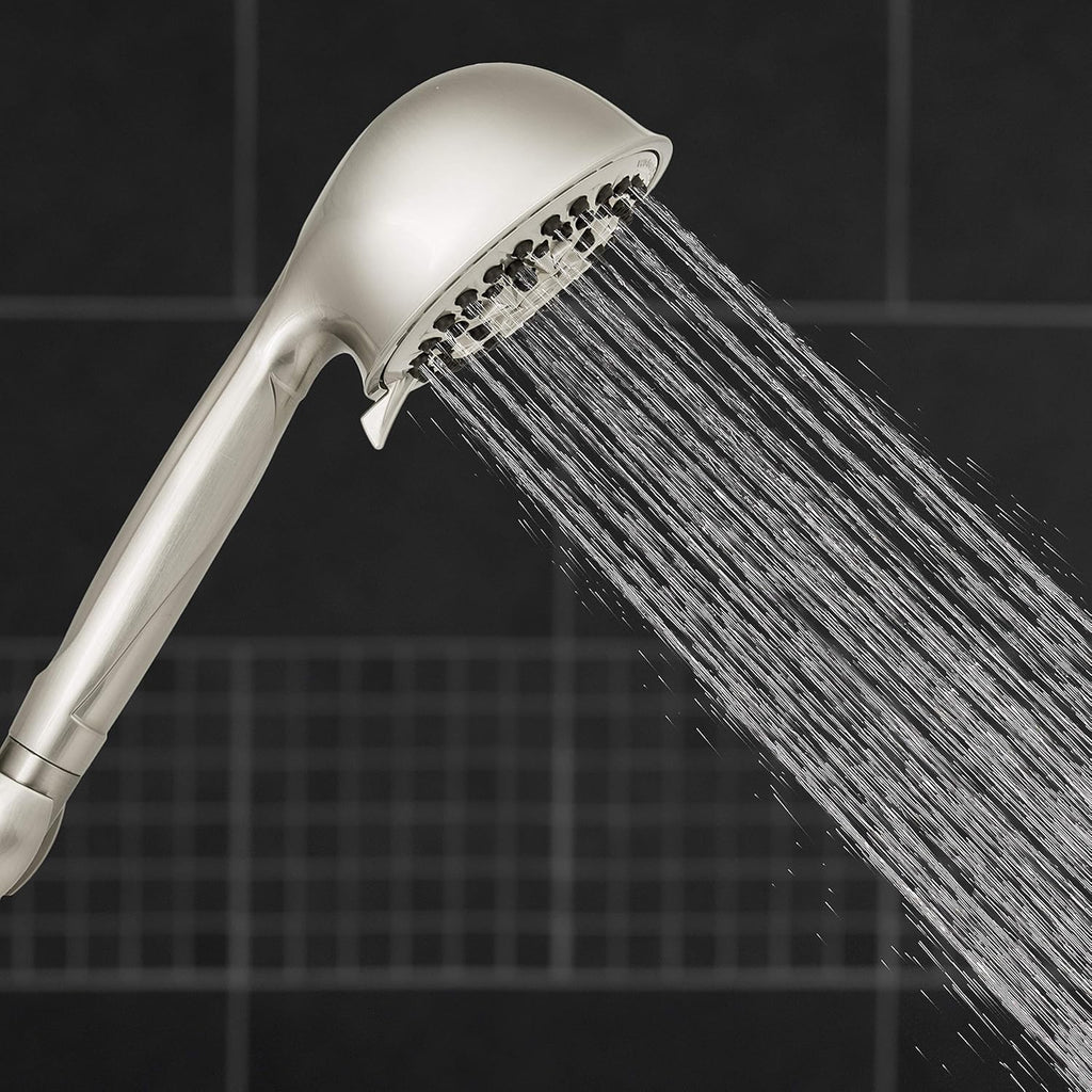 Detachable Hand Held Shower Head with 7 Spray Settings, Pack of 2 R277