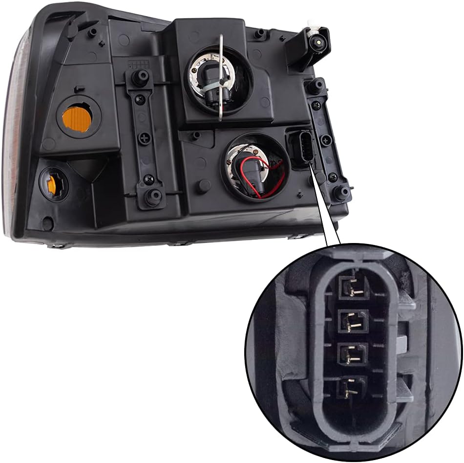 Headlights Compatible with 2002-2009 Envoy V823657