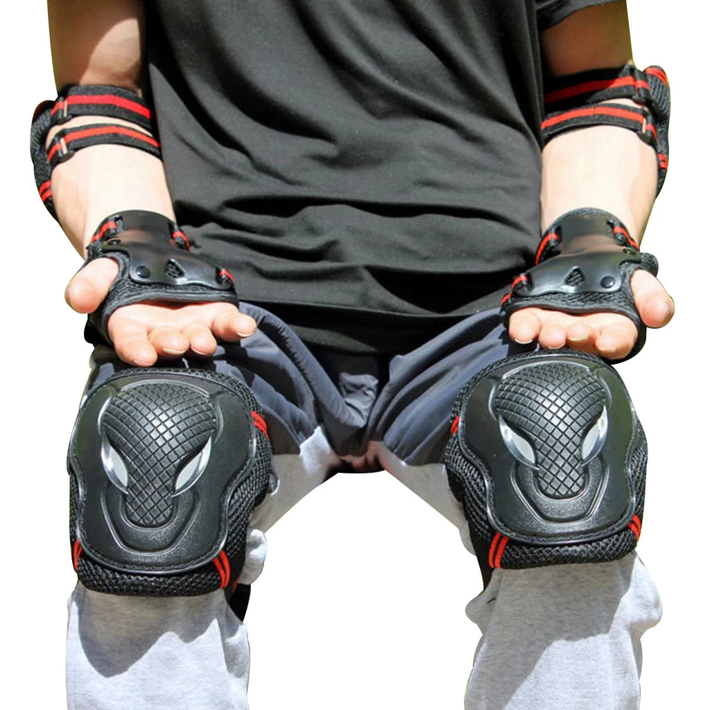 Adjustable breathable roller skating protective gear X35903