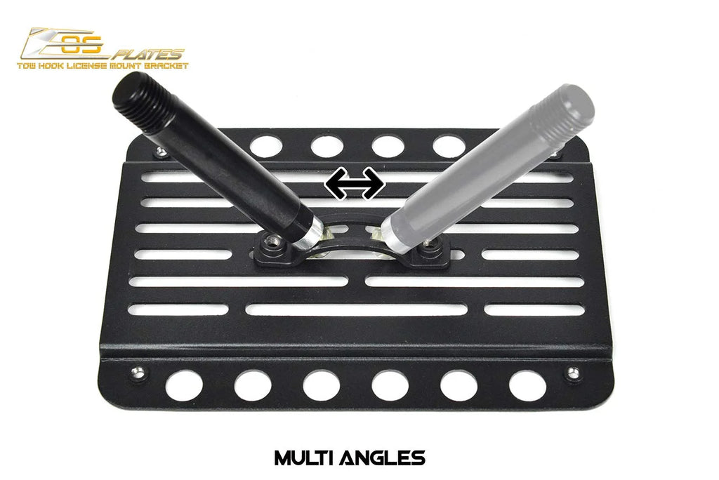 Tow Hook License Plate Relocator Mount Bracket R847