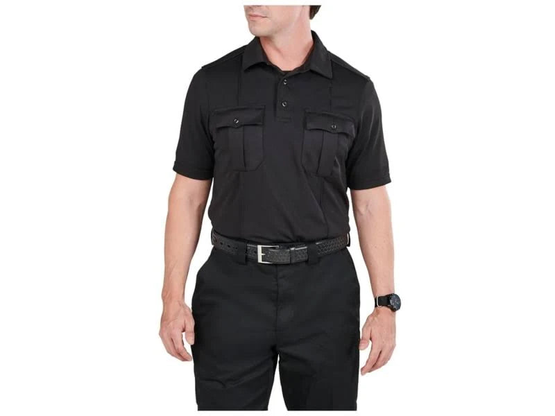 Black Short Sleeve Polo K794639