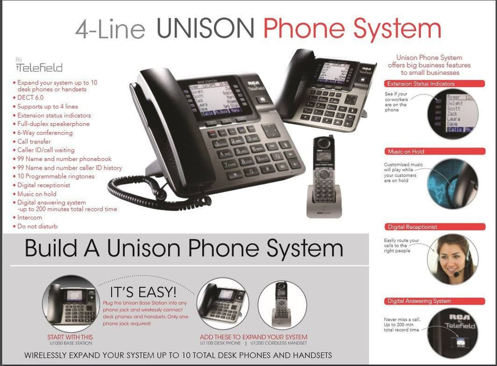 4-Line Phone System R58294
