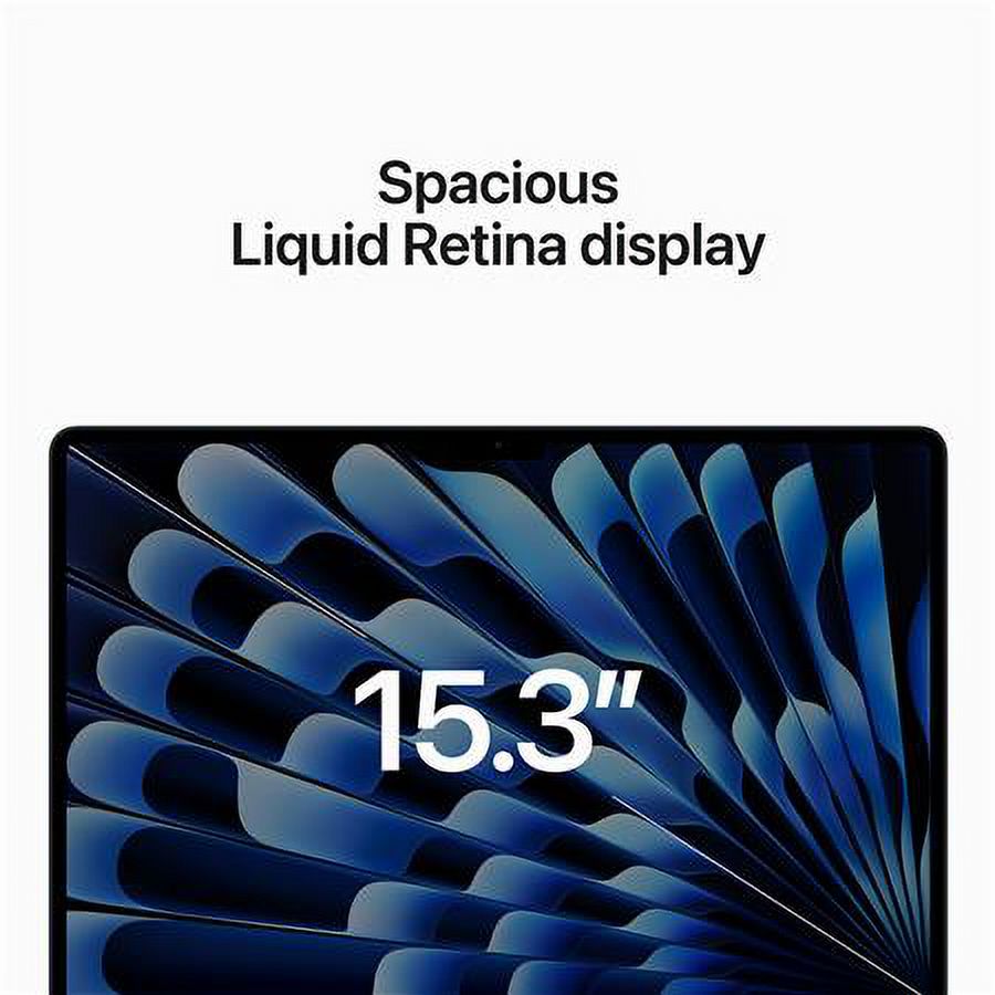 Mid 2023 MacBook Air 15.3" with Liquid Retina Display, M2 Chip, 24GB Memory, 1TB SSD, Midnight J8177