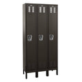 Black 36x22 W x 12x22 D x 78x22 H Locker G72529