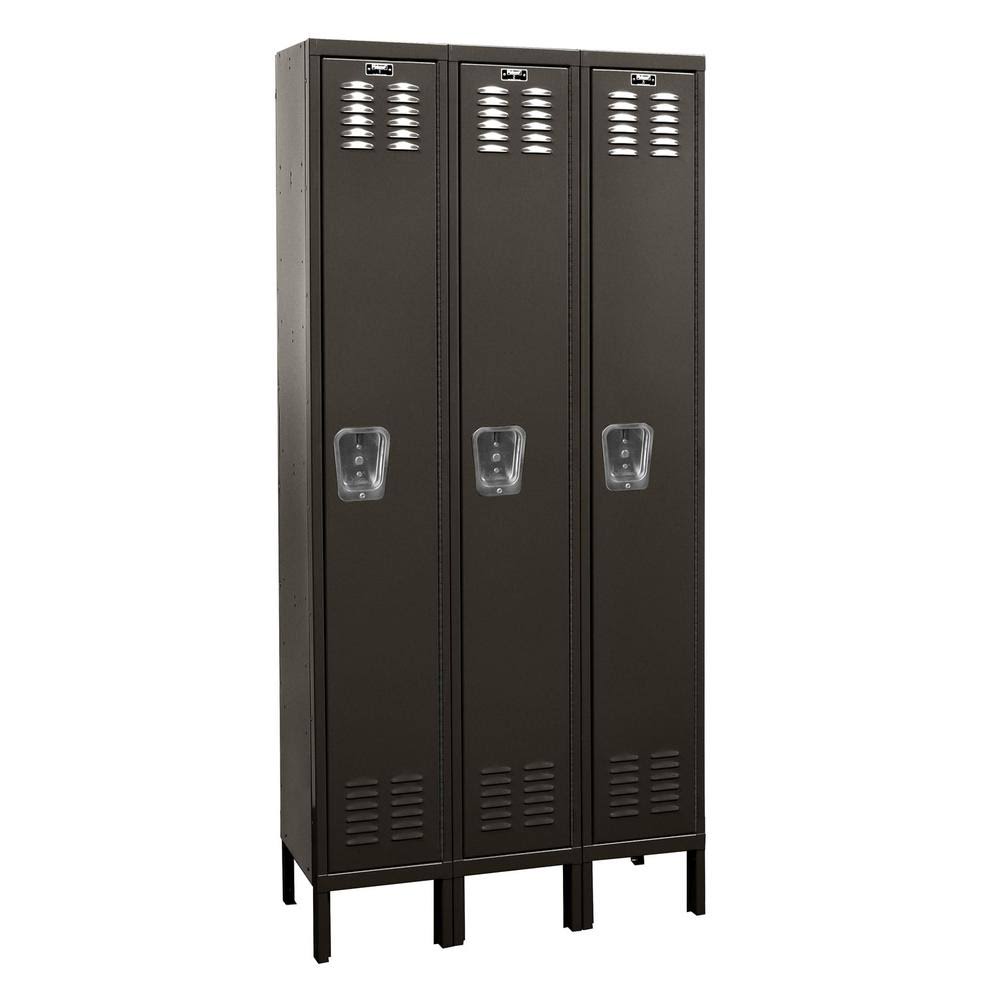 Black 36x22 W x 12x22 D x 78x22 H Locker G72529