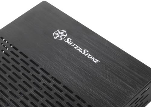 Black Aluminum Top Cover Steel Body Mini-ITX HTPC Case Pack of 2 C94474