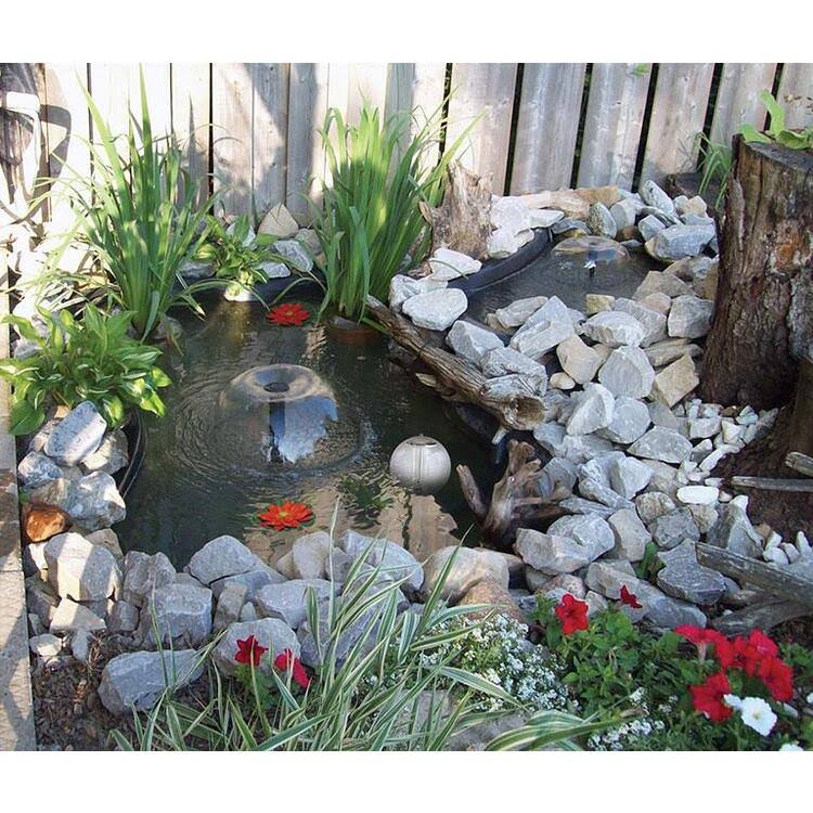 400 Gal Pond Kit with Solar Light P262