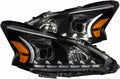 Projector Headlights Black Q742199