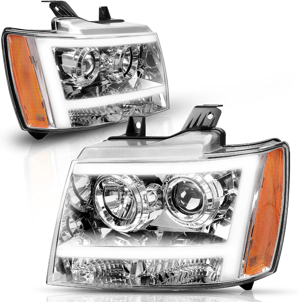 Chrome Housing LED Projector Headlight Assembly J716567