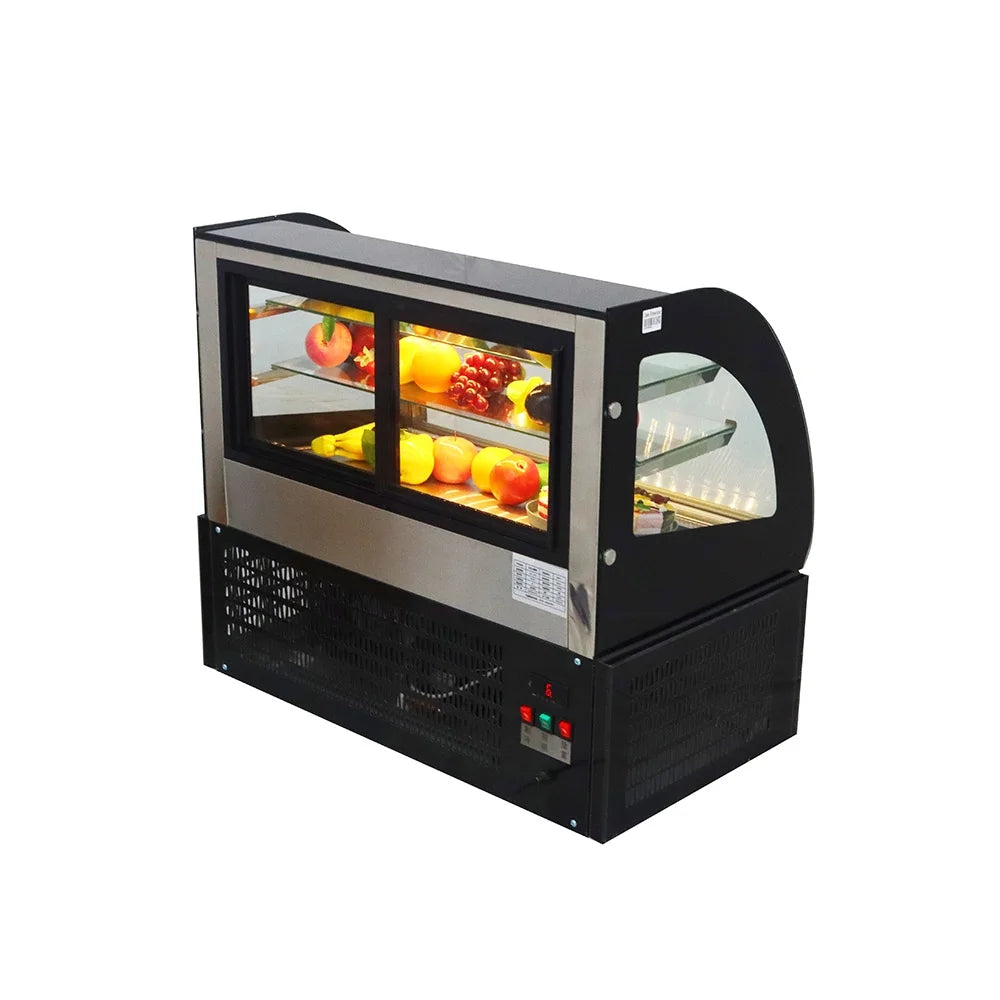 35" Cake Refrigerated Display Cabinet with Curved Glass V5006