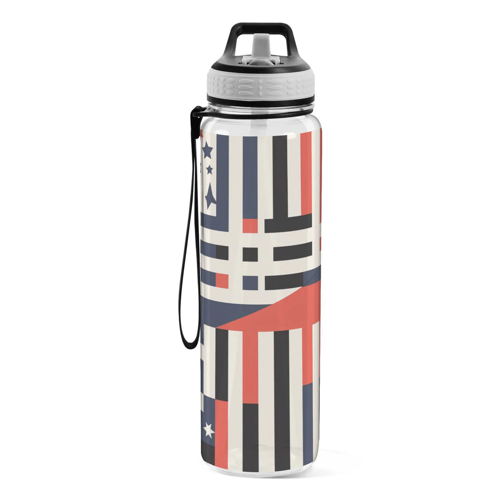 32oz Tritan Clear Water Bottle with Straw I2406