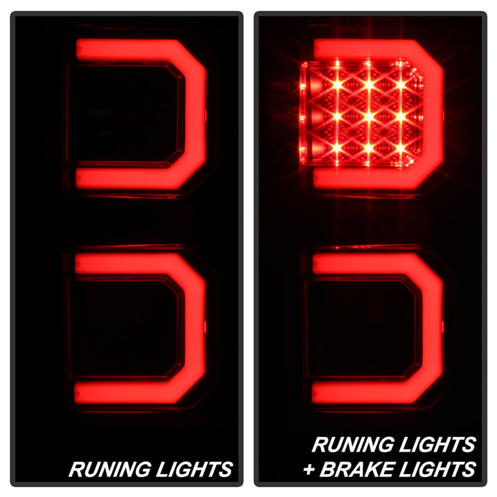 Black Light Bar LED Tail Lights A429