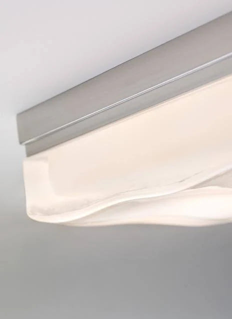 Satin Nickel Flush Mount F42707