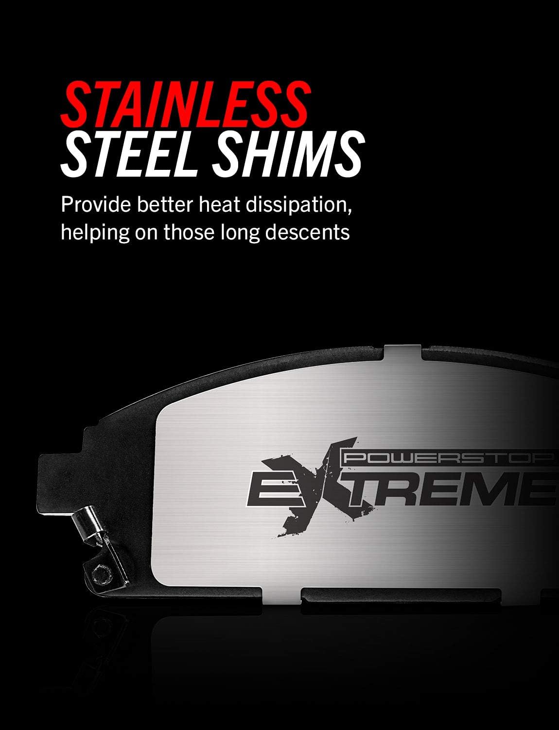 Carbon Fiber-Ceramic Brake Pads with Hardware K862134