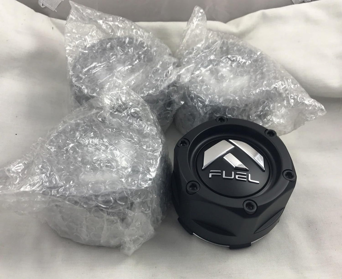 Matte Black Custom Wheel Center Cap (Qty 4) R687
