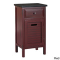 Red 1 Drawer 1 Door Accent Cabinet P1545