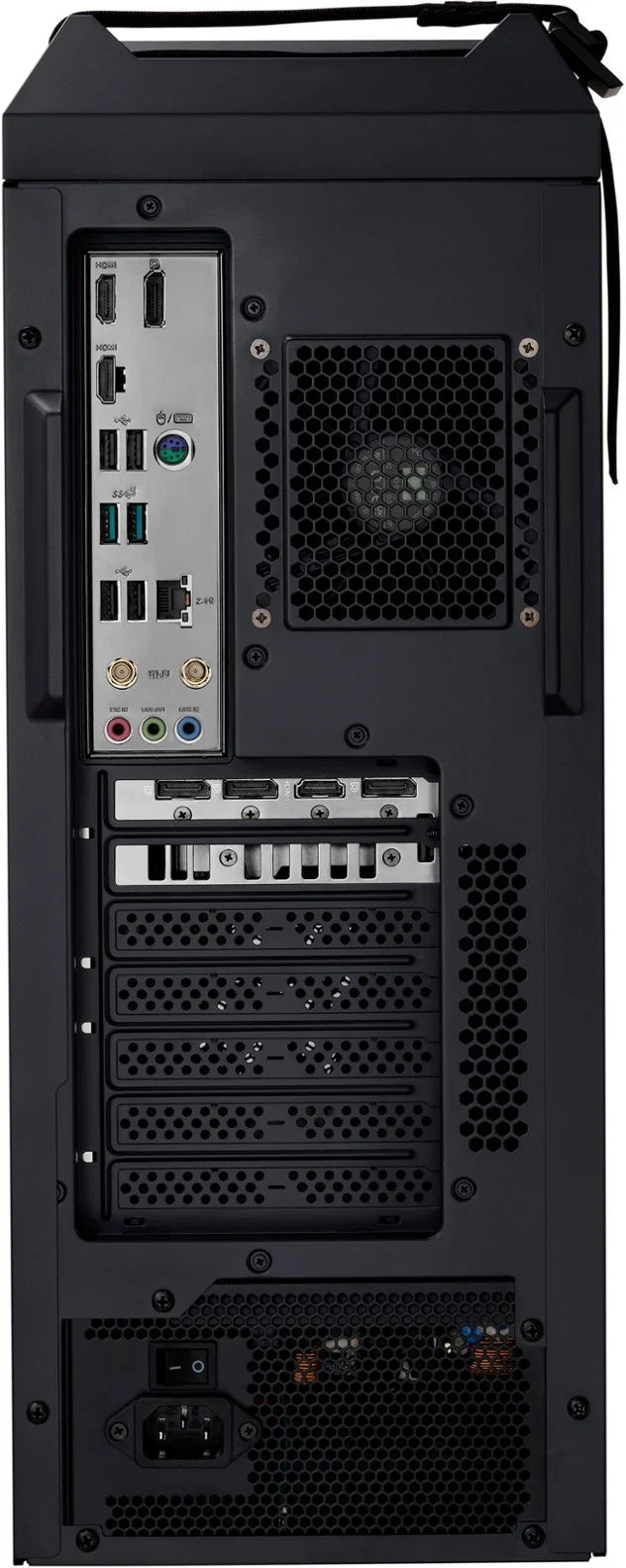 Gaming PC with Intel Core i9-14900K CPU, 64GB RAM, 2TB NVMe SSD, 8TB HDD, RTX 4070 12GB, Windows 11 Home D34449