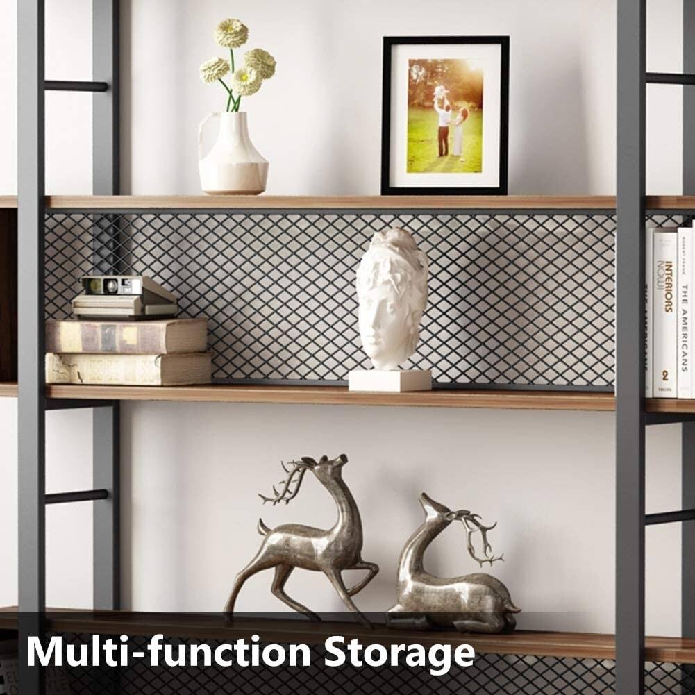 Black 5-Shelf Bookshelf I64125