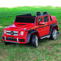 Cherry Red 12V Kids Ride-On Car B476662