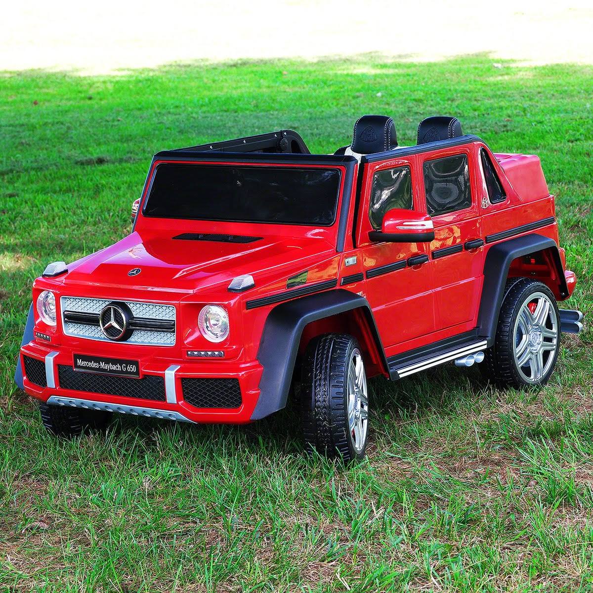 Cherry Red 12V Kids Ride-On Car B476662