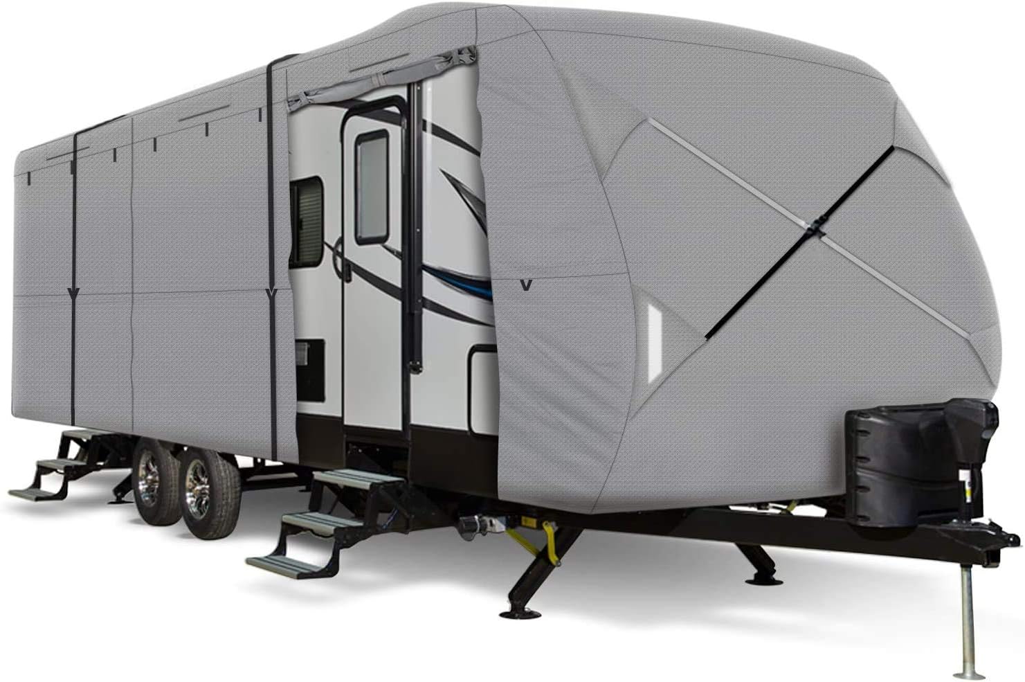 27'-30' 5 Layers Camper Cover with Adhesive Repair Patches A51463