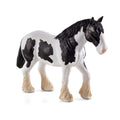 Black and White Clydesdale Horse Figurine D238422