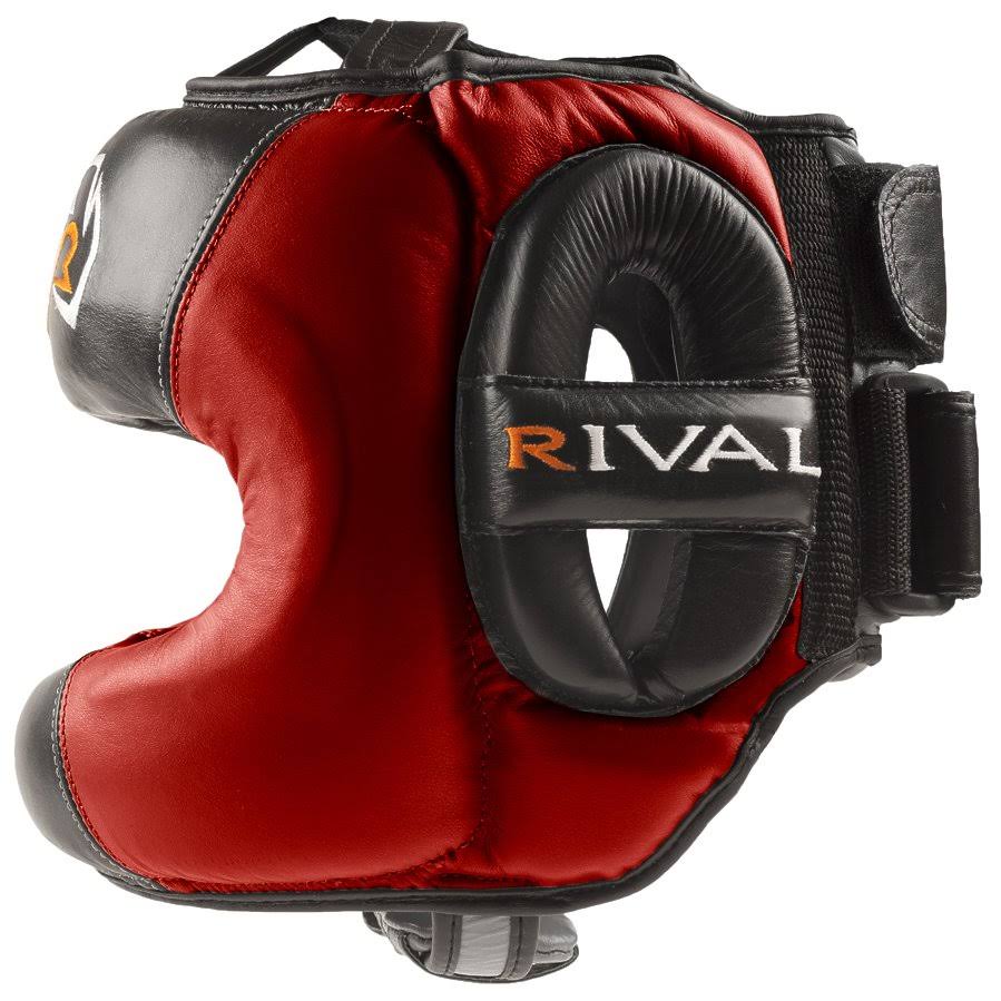 Black/Red Boxing Face Guard Headgear E93474
