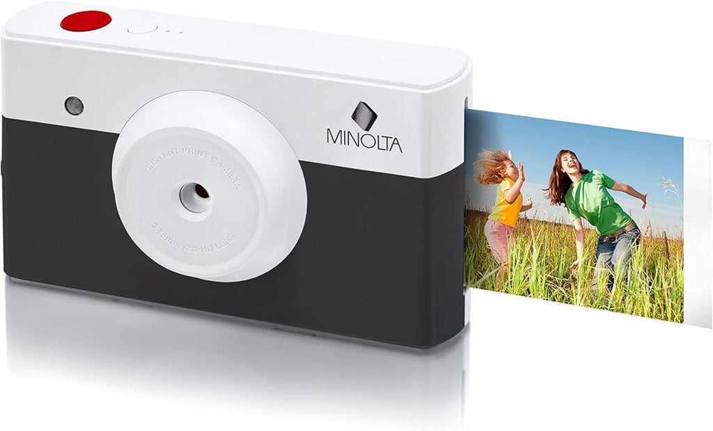Charcoal 2 in 1 Instant Print Digital Camera & Bluetooth Printer T41845