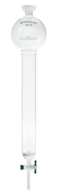 Chromatography Columns with PTFE Stopcock and Fritted Disc S197