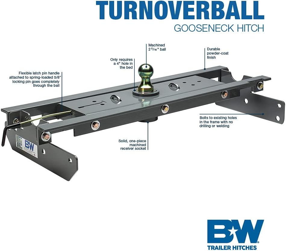 Turnoverball Gooseneck Hitch D758138